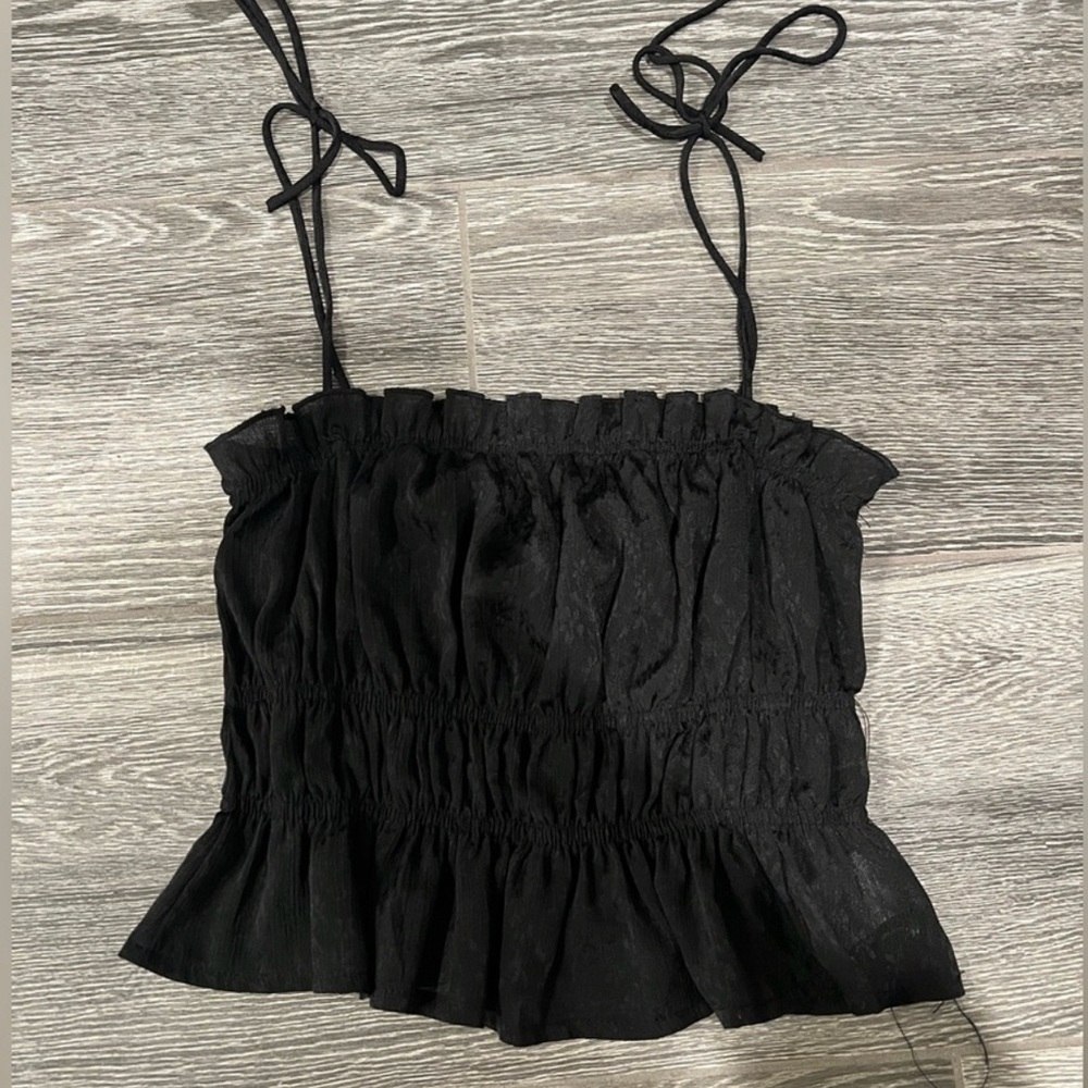 Princess Polly Black Tank